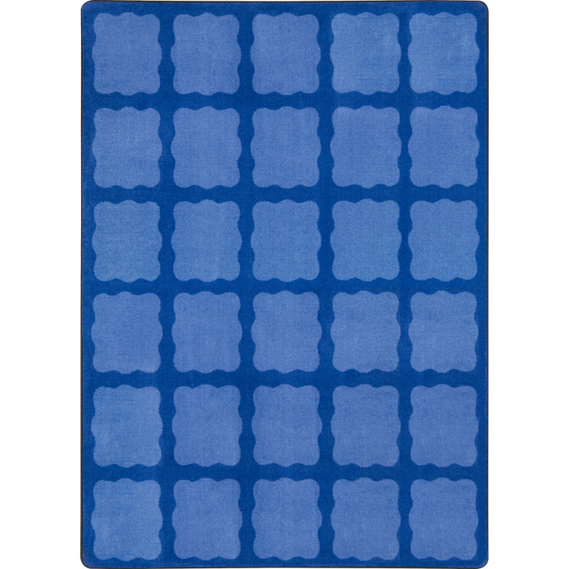 Simply Squares by Joy Carpets Area Rug, Rectangle 7'8" x 10'9"