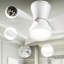 Ventilateur de plafond de 22 po avec télécommande et ensemble d'éclairage inclus pour les petites pièces-1751418797-1751842829