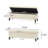 Amalfi Upholstered Storage Bench-2084031128-2052669149