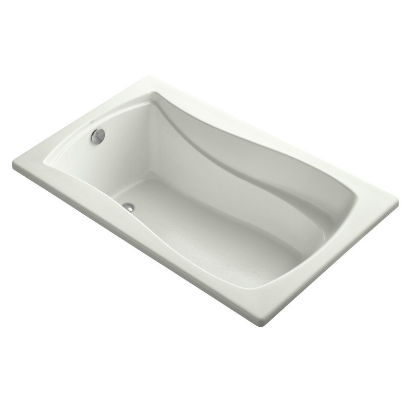 Mariposa 60" x 36" Soaking Bathtub, Dune