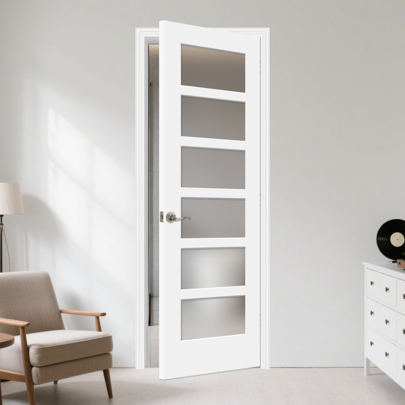 Dalle de porte standard en bois manufacturé 80 po de hauteur et 80 po de hauteur et 80 po de hauteur, sans quincaillerie
