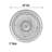 Dream Round Chandelier Ceiling Medallion