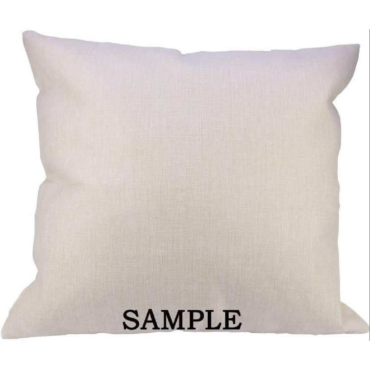 Linen Pillow Cover - White, Size 26 | The Company Store