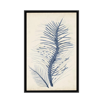 «Indigo Coral V», impression sur toile tendue