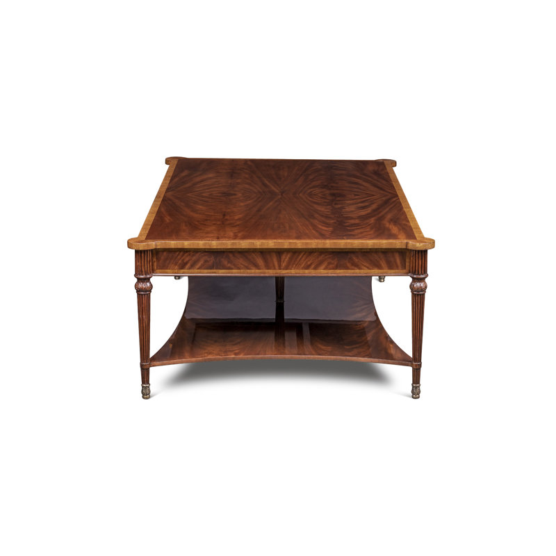 Scarborough House Solid Wood Cocktail Table, Mahogany