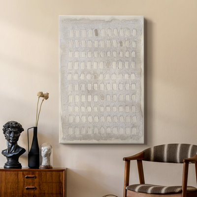 Pearl Punch Card I - Gallery Cavas