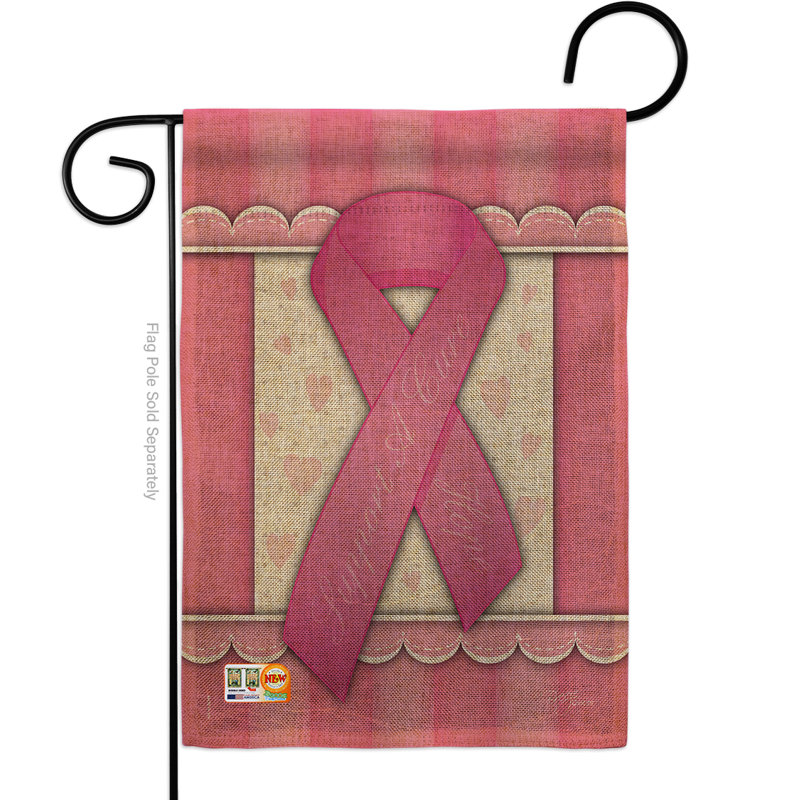 Soutient les impressions inspirées de 2 côtés en toile jute 18,5 x 13 po drapeau de jardin
