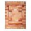 Rug & Kilim’S Scandinavian Inspired Peach And Brown Wool Kilim Rug-1783430363