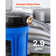 RV Water Filter System for Clean Water Filtration for Campers RVs Boats