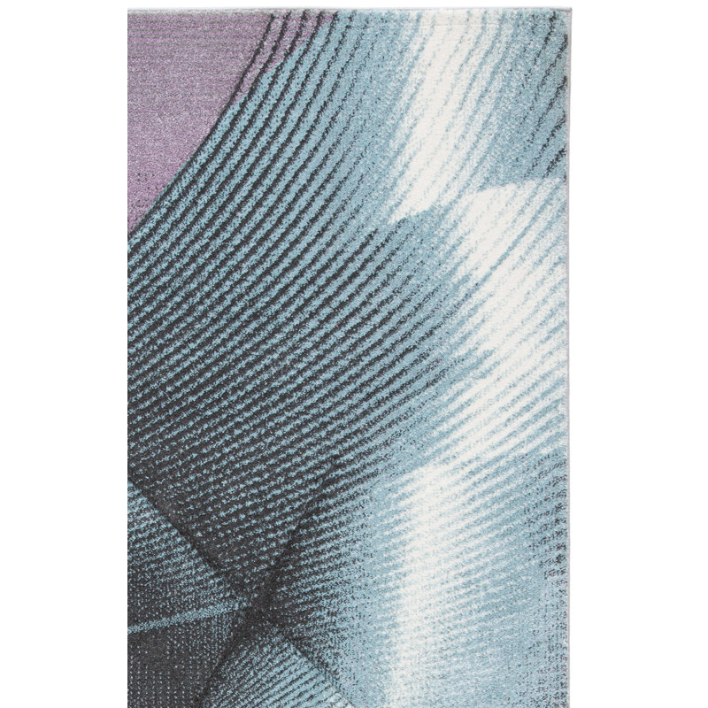 Tapis abstrait performance Vilica, Rectangle 8 pi x 10 pi