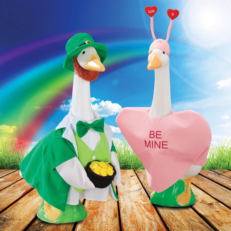 Animals Polyester Garden Statue