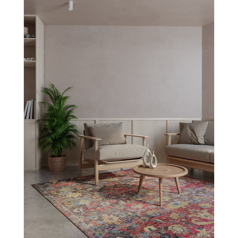 Transitional, Vintage Hand Knotted Wool Oriental Area Rug
