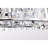 Quara 26 Inch Modern Glam Modern Crystal Ceiling Fan 6 Light with Remote