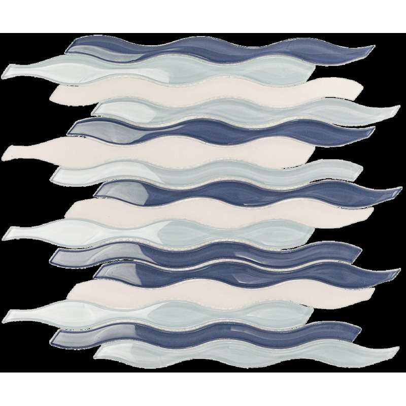 Allure Lazy River Glass Tile