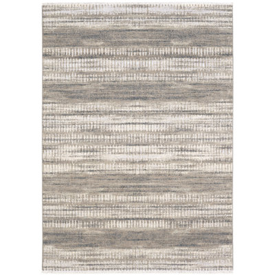 Titanium Abstract Area Rug