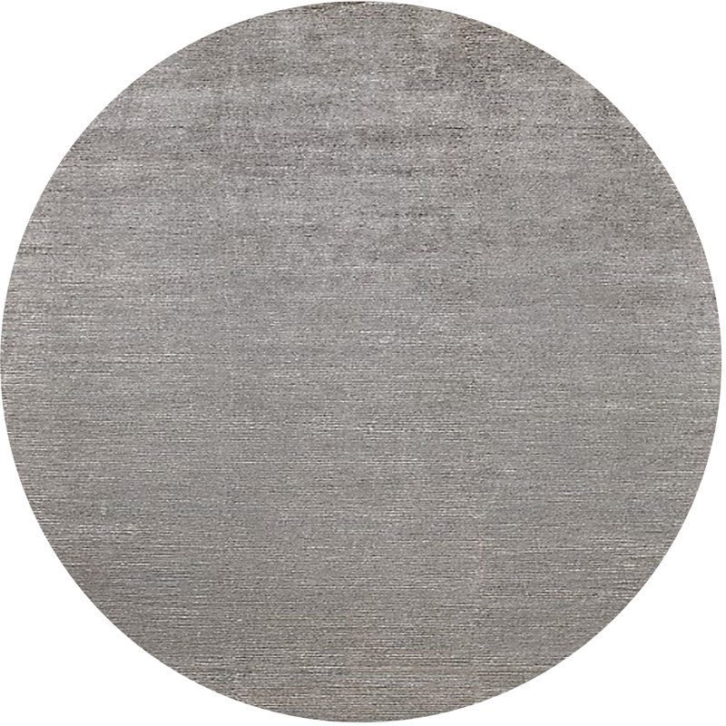 Tapis gris Coralvine, Rond 4 pi
