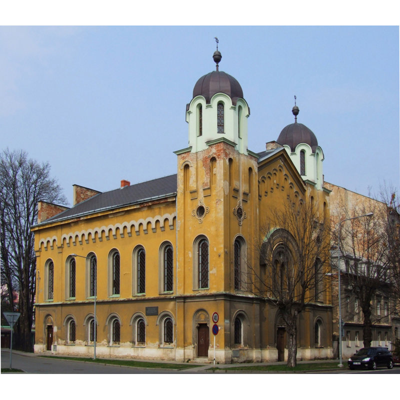 Synagogue de la République tchèque, H 15 po x l 17 po