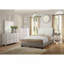 Meuble de chambre à coucher avec poignées à 5 tiroirs de style moderne 1 pièce