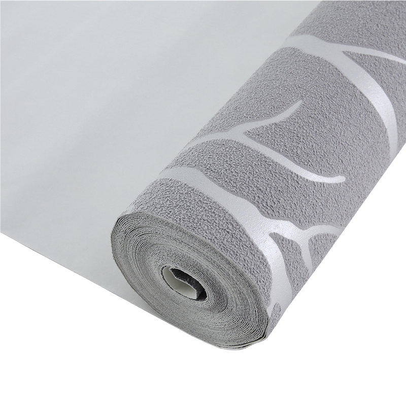 Nalle 9.50m x 53cm 3D Embossed Glitter Wallpaper Roll