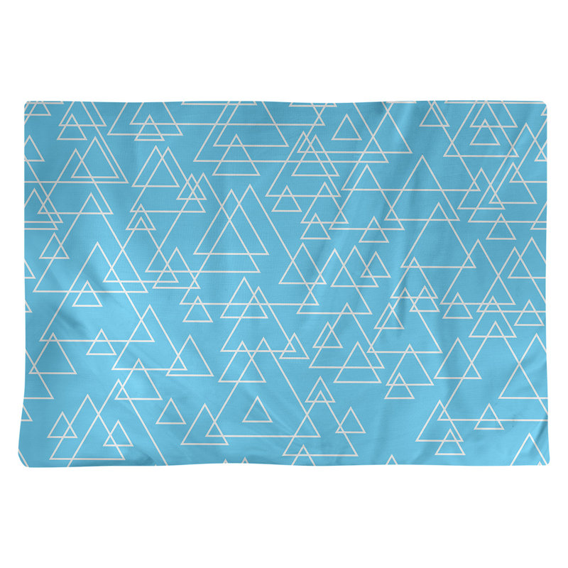 Katelyn Elizabeth Polyester Geometric Rectangle Placemat, Blue