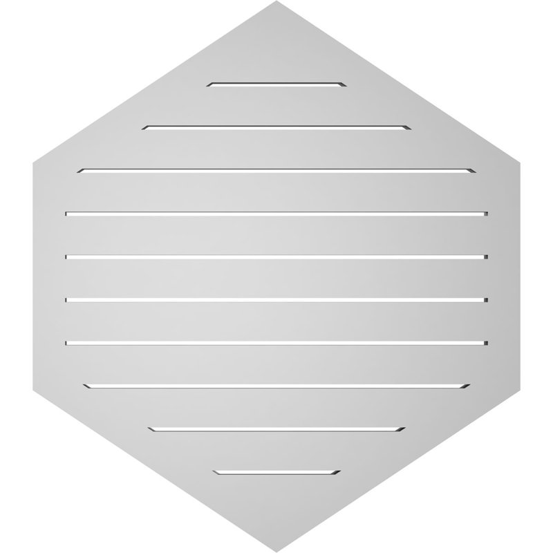 Pente verticale verticale en uréthane 8 pi, H 1,5 po x l 30 po x L 34 po
