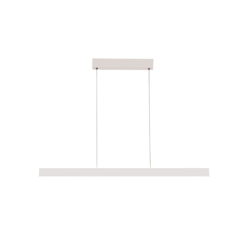 1 - Light LED Wagon Wheel Pendant, White