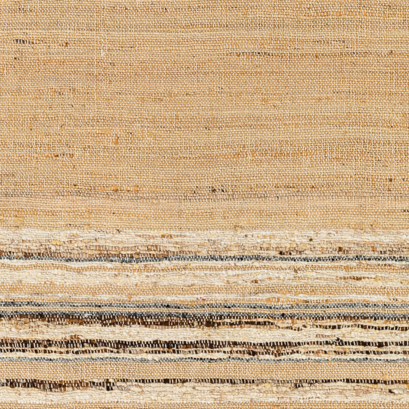 Striped Indoor Rug, Rectangle 8' x 10', Camel