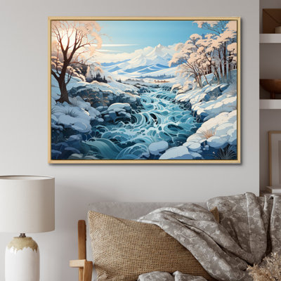Glacier Glacial Winter Symphony III - Landscapes Wall Art Prints