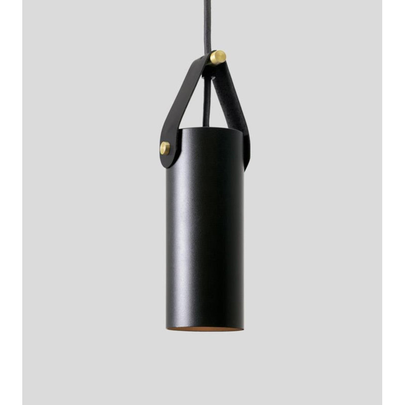 Spero Pendant, Black, Black, LED