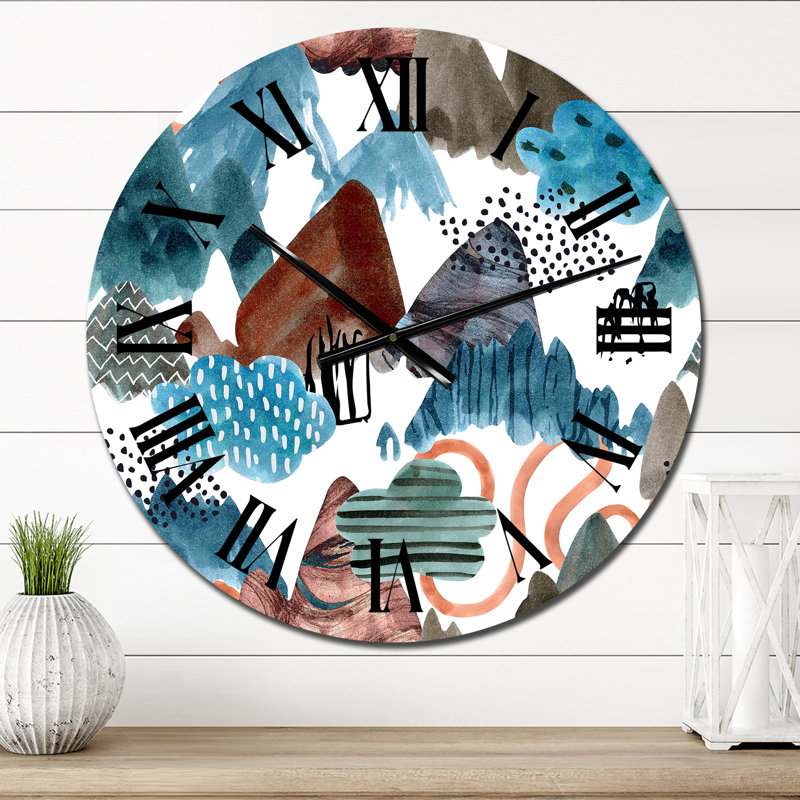 Horloge murale surdimensionnée, Petit