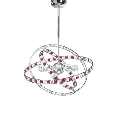 Geometric Pendant Light 10 Flame