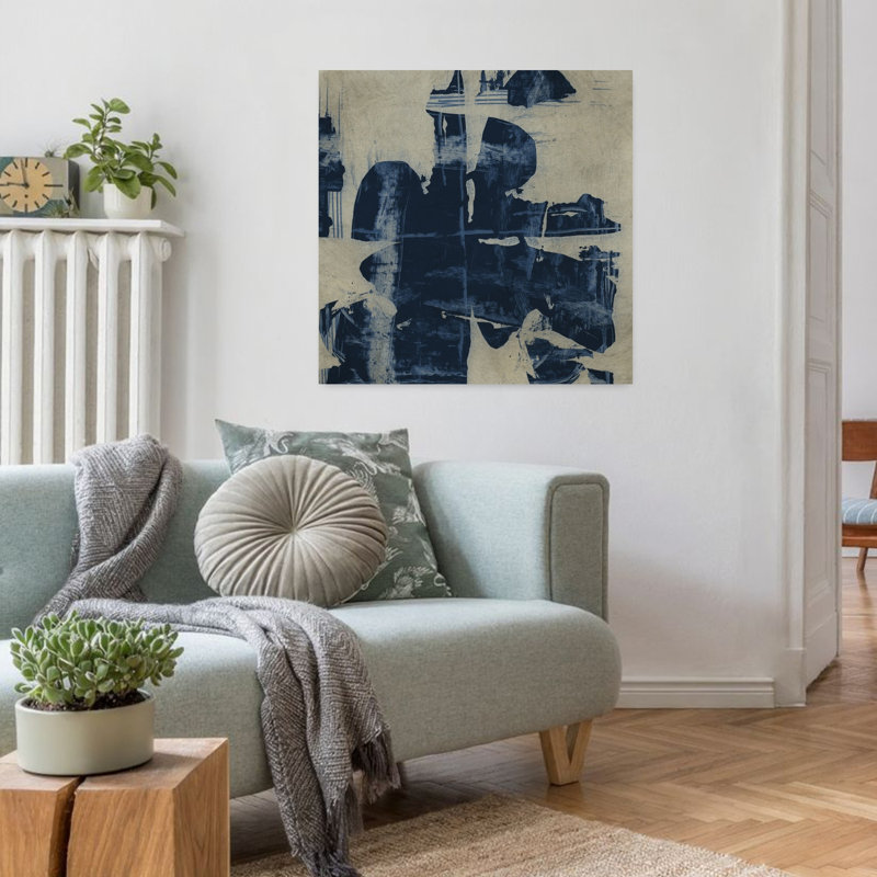 Art contemporain contemporain abstrait, H 32 po x l 32 po
