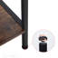 YSSOA Organisateur de bibliothèque à 4 niveaux Eclipse, solution de rangement durable et polyvalente pour la maison et le bureau