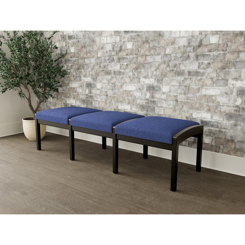 Banc en bois 3 places Lenox, Noir, noir, noir, noir, Amiral Archetype