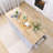 50" Rubber Wood Countertop Kitchen Cart With Spice Rack & Towel Rack-1683567060