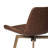 Maven Lane Victor Stool with Faux Leather Upholstery-108989921-108989923