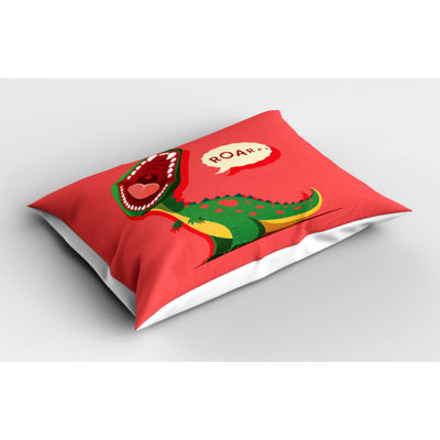 Dino Polyester Sham Set
