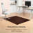 Standard 8mm Thick Bamboo Chair Mat – Anti-Slip, Straight Cut, Designed for Hard Flooring-15633720-15633717-15633715