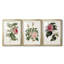 Mélange de fleurs roses I - impression encadrée sur mesure de qualité supérieure mate - 3 pièces-44061801-44061803