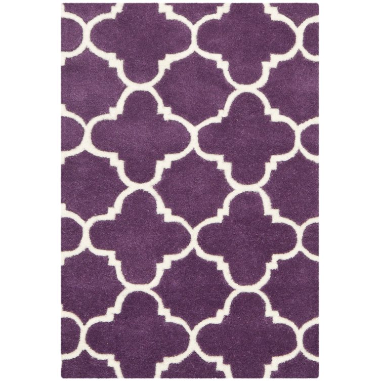 Carolene Hand Tufted Wool Geometric Rug