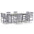 Centeio Rectangular 78.7'' L Long Dining Set-1355787156