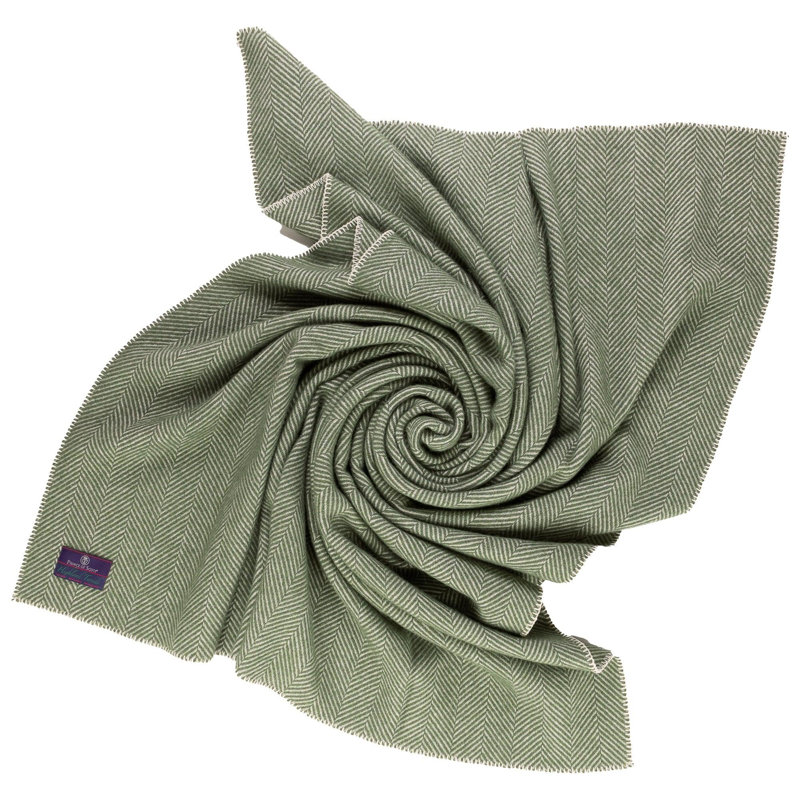  Jeté tissé, Vert