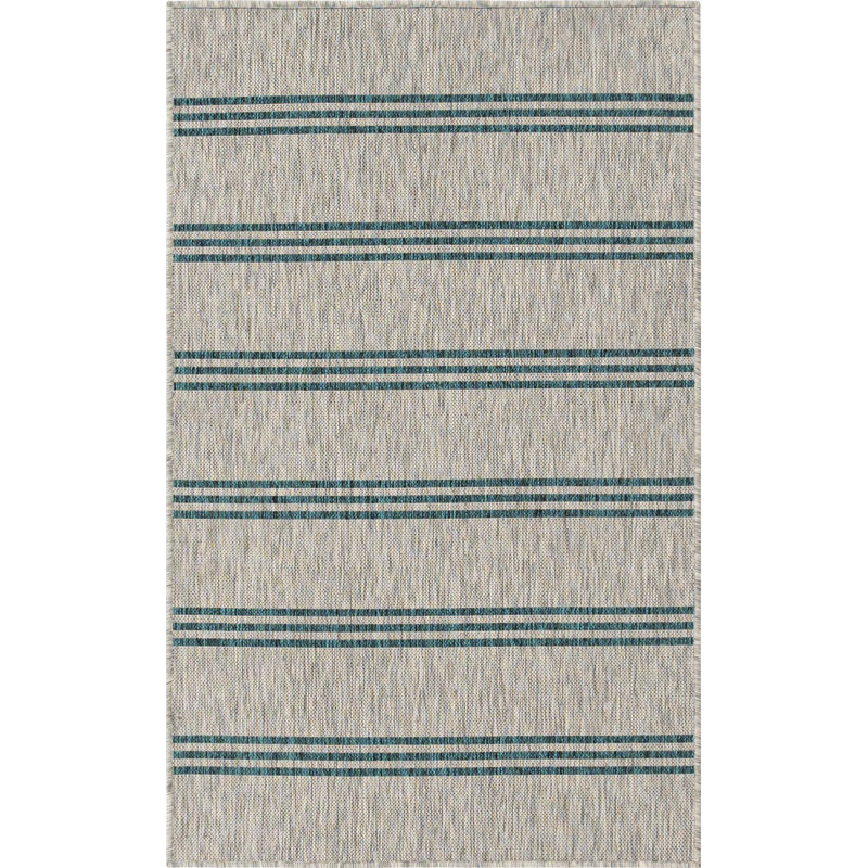 Baildon Anguilla Indoor/Outdoor Rug, Rectangle 3'1" x 5'3"