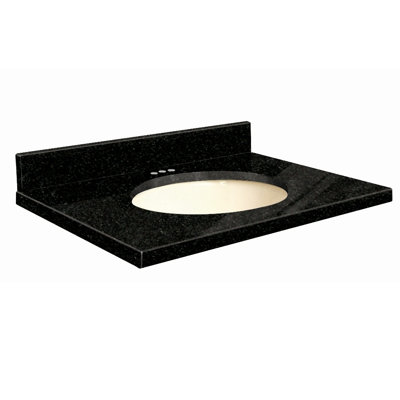 Dessus de salle de bain simple 37 po meuble-lavabo