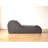 Ergonomic Grey Solace Lounge Chair - High Foam For Relax, Removable Washable Cover, Space Saving & Compact Chaise Core,-1446238186