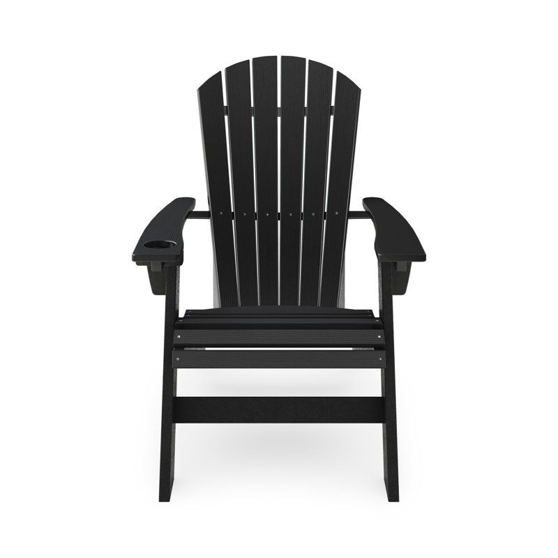 Hagues Outdoor Lounge Chair, Black