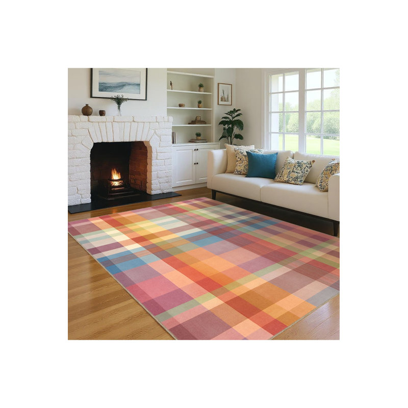 Tapis blanc tissé Mosso, 3 pi 3 po x 9 pi 10 po