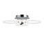 Modern 4-ring Dimmable Integrated Led Flush Mount Ceiling Light With Remote Control-851399715