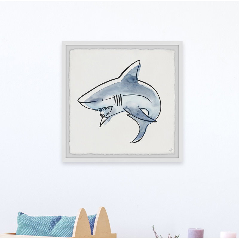 «Cilegon 'Shark's Jaw», reproduction encadrée, H 24 po x l 24 po x P 1,5 po