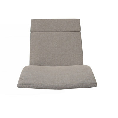 2Pcs Outdoor Chaise Lounge Cushion Set